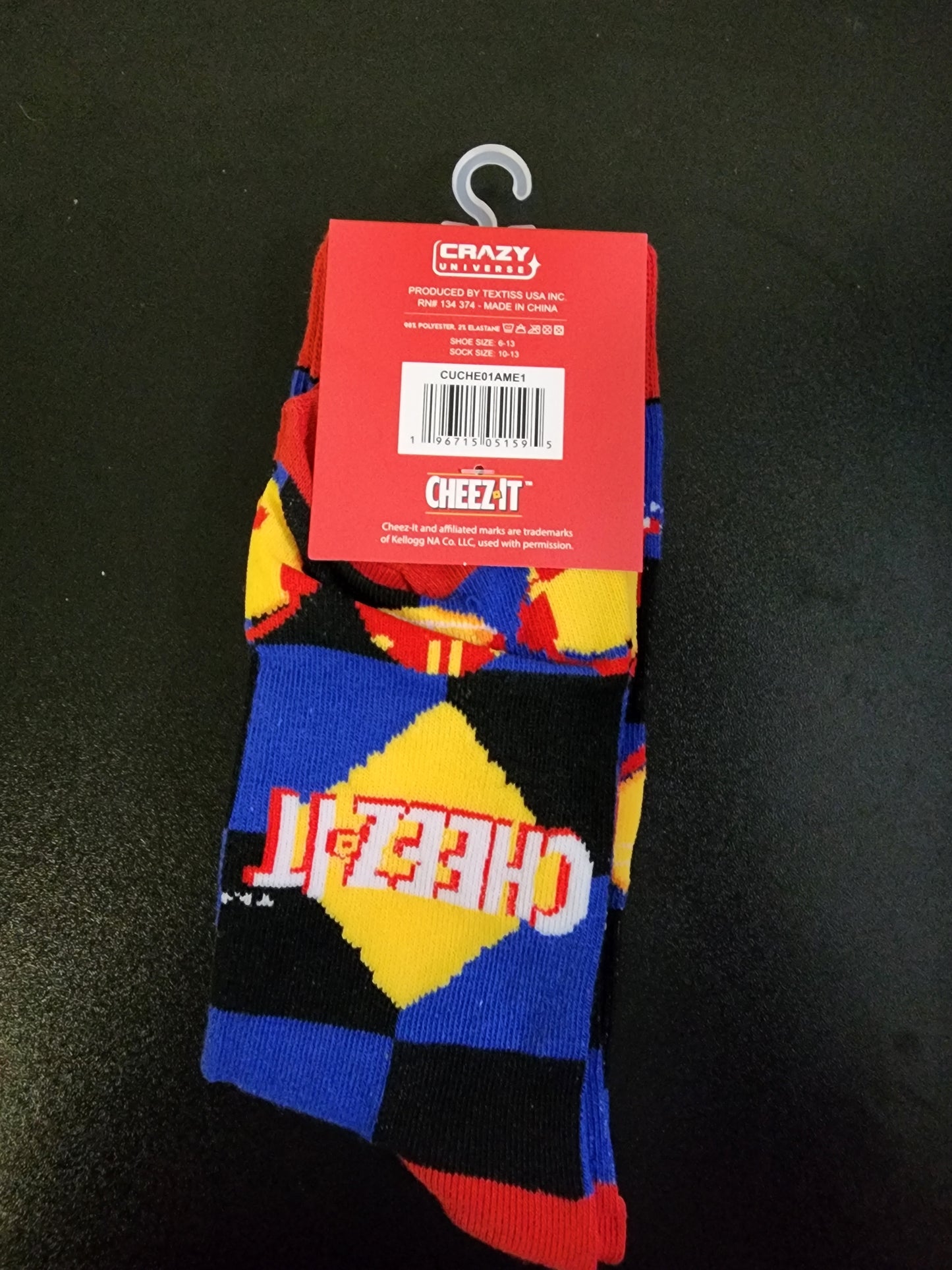 Chees-it socks